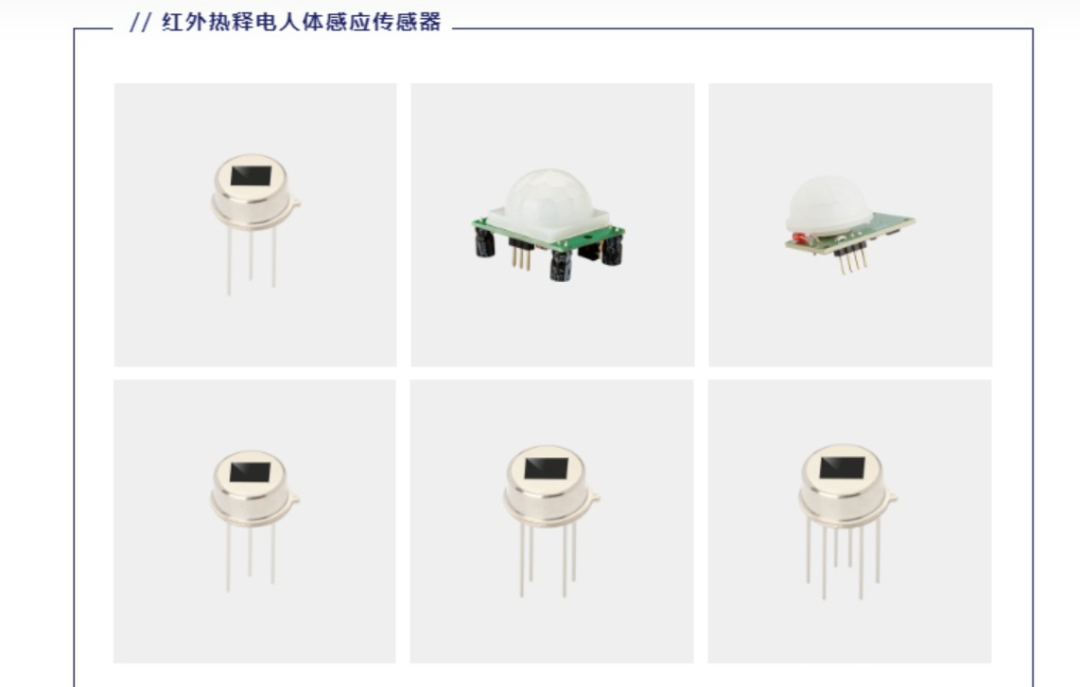 红外热释电人体感应传感器